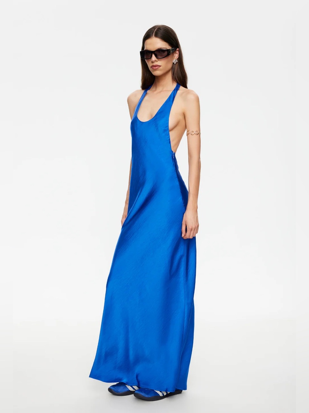 Lioness Bare Maxi Dress | royal blue A1 - Picture 4 of 7
